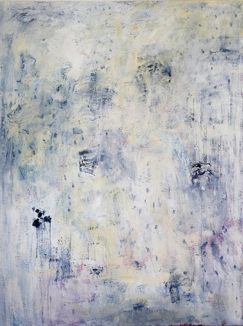YOKE BAKKER Untitled #10 artwork featuring abstract geometric shapes in vibrant colors on a white background.